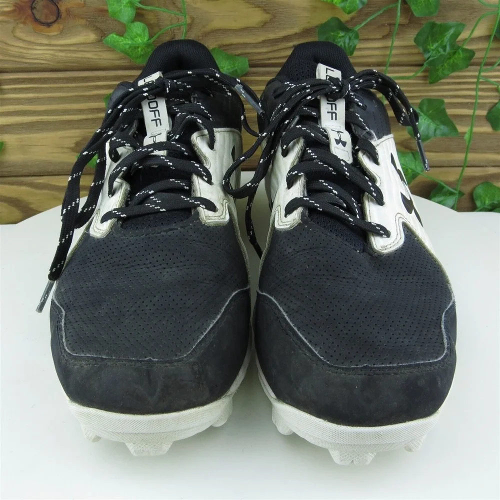 Under Armour Men Sneaker Shoes‎ Leadoff Black Synthetic Lace Up Size 8 Medium
